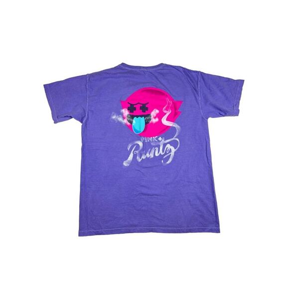 Pink + Dolphin - Pink X Runtz Tee in Purple - Picture 3 of 3